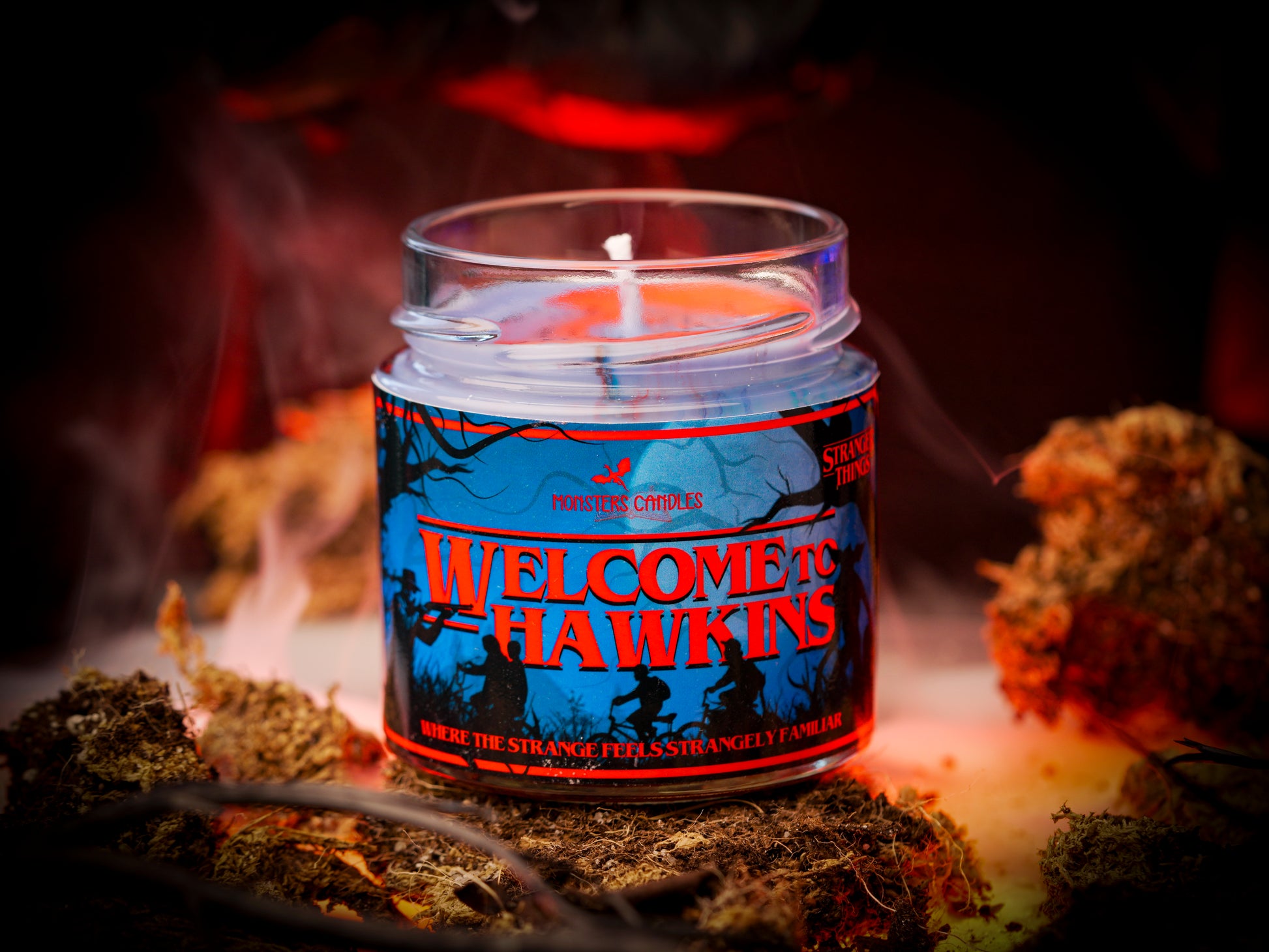 Vela “Welcome To Hawkins" | Monsters Candles®