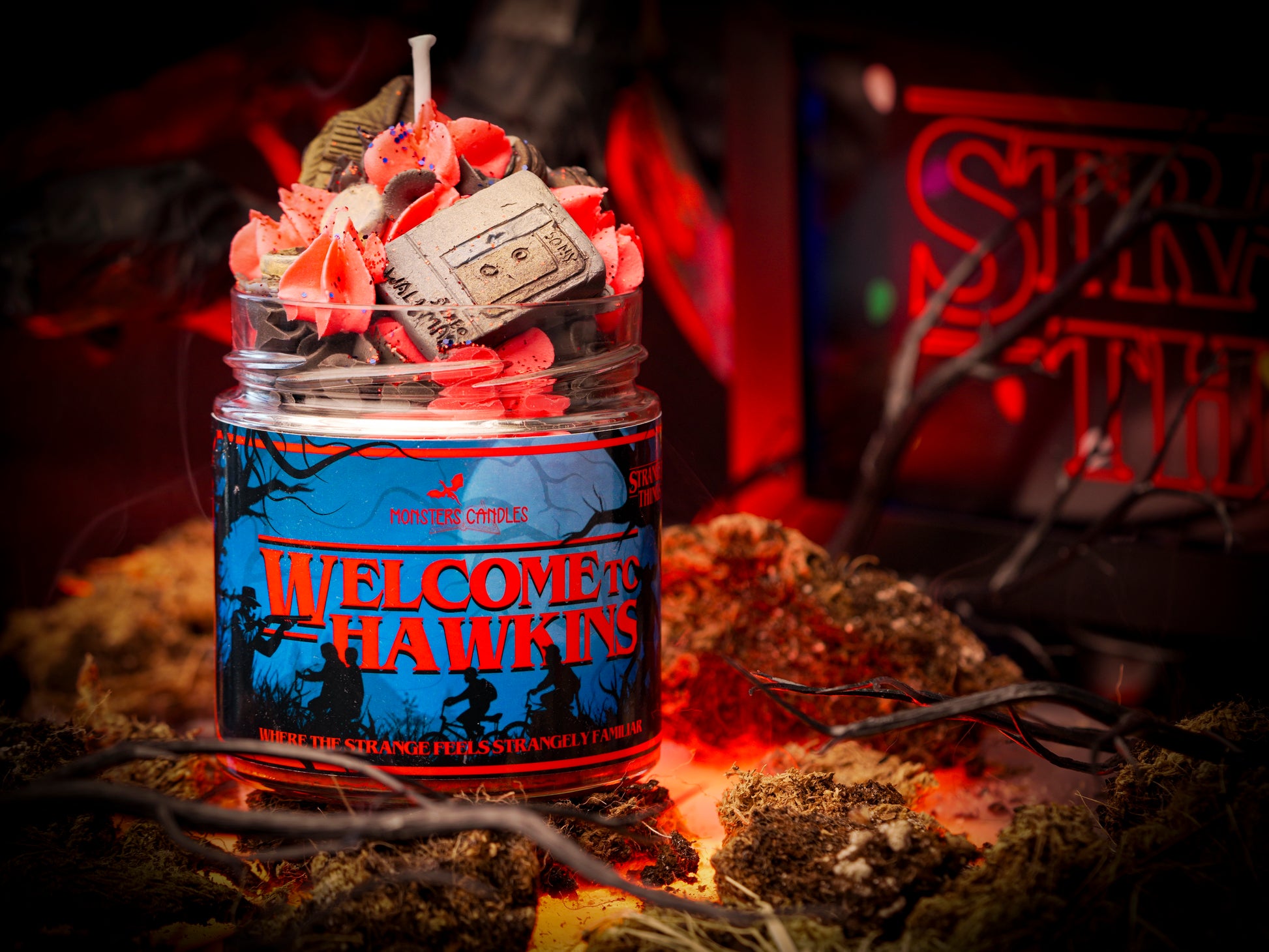 Vela "Welcome To Hawkins” Edición Artística