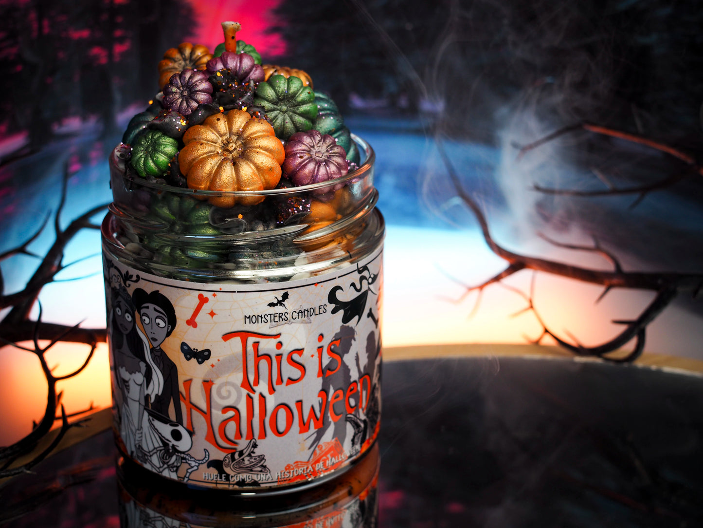 "This is Halloween” Tim Burton Candle 