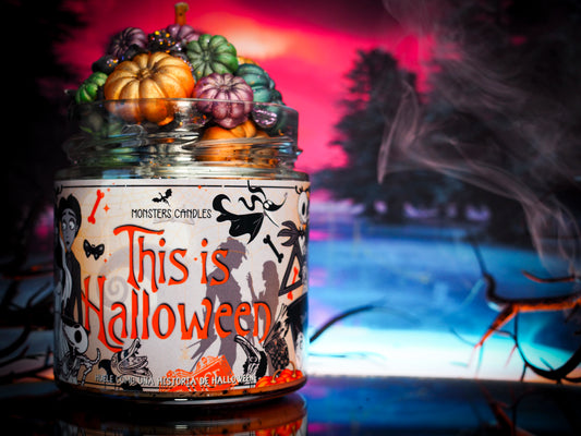 "This is Halloween” Tim Burton Candle 