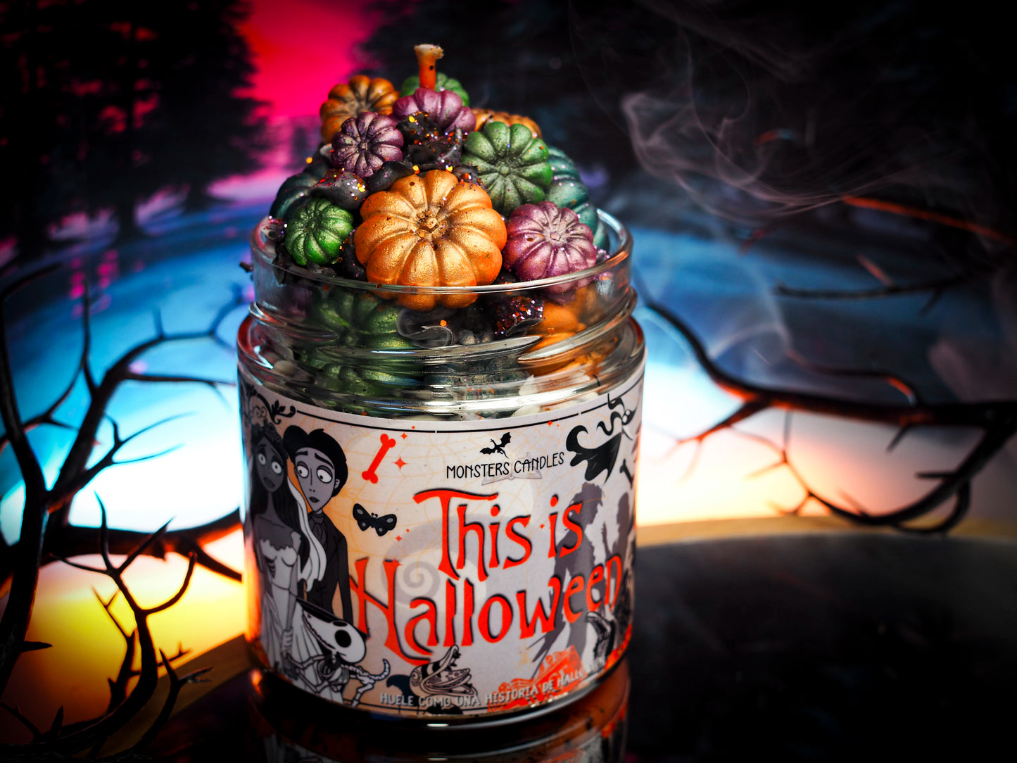 "This is Halloween” Tim Burton Candle 