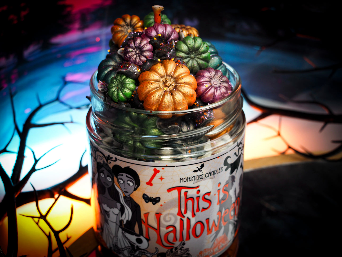 "This is Halloween” Tim Burton Candle 