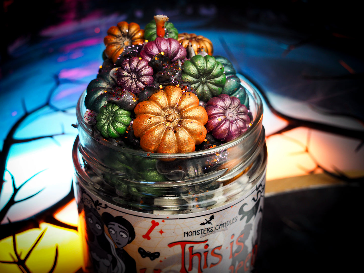 "This is Halloween” Tim Burton Candle 