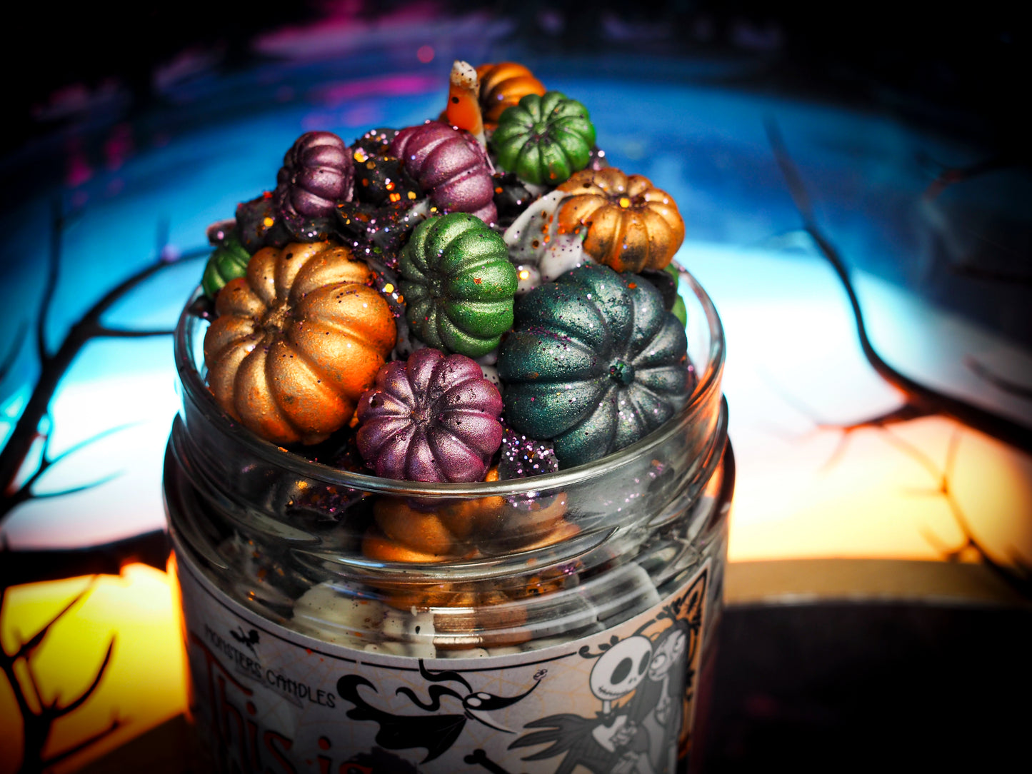 "This is Halloween” Tim Burton Candle 