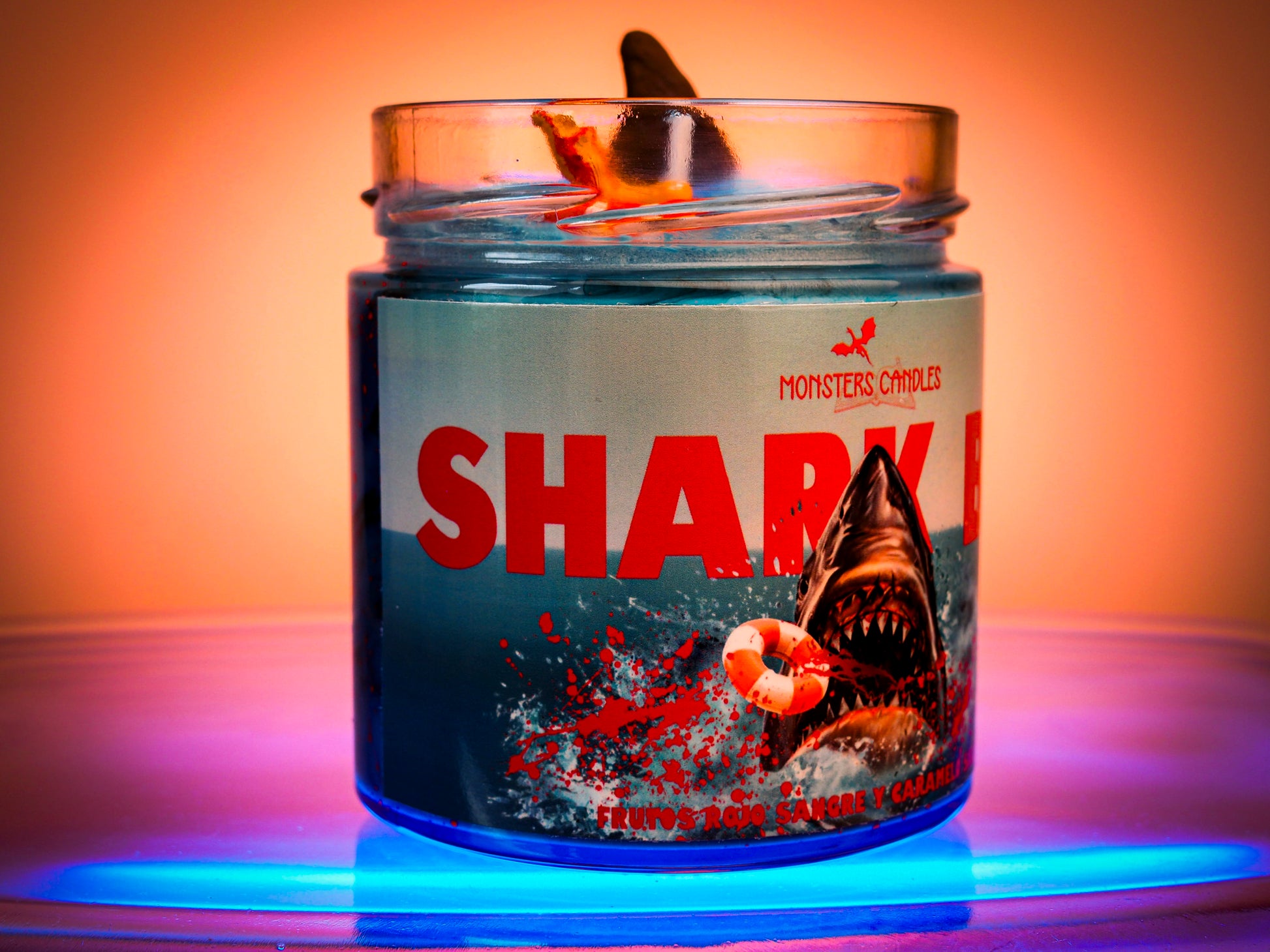 Vela "Tiburón" Ed. Coleccionista - Summer '25 | Monsters Candles ® - Velas Literarias