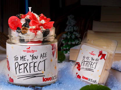 Vela "To me, you are perfect" Love Actually - Ed. Exclusiva