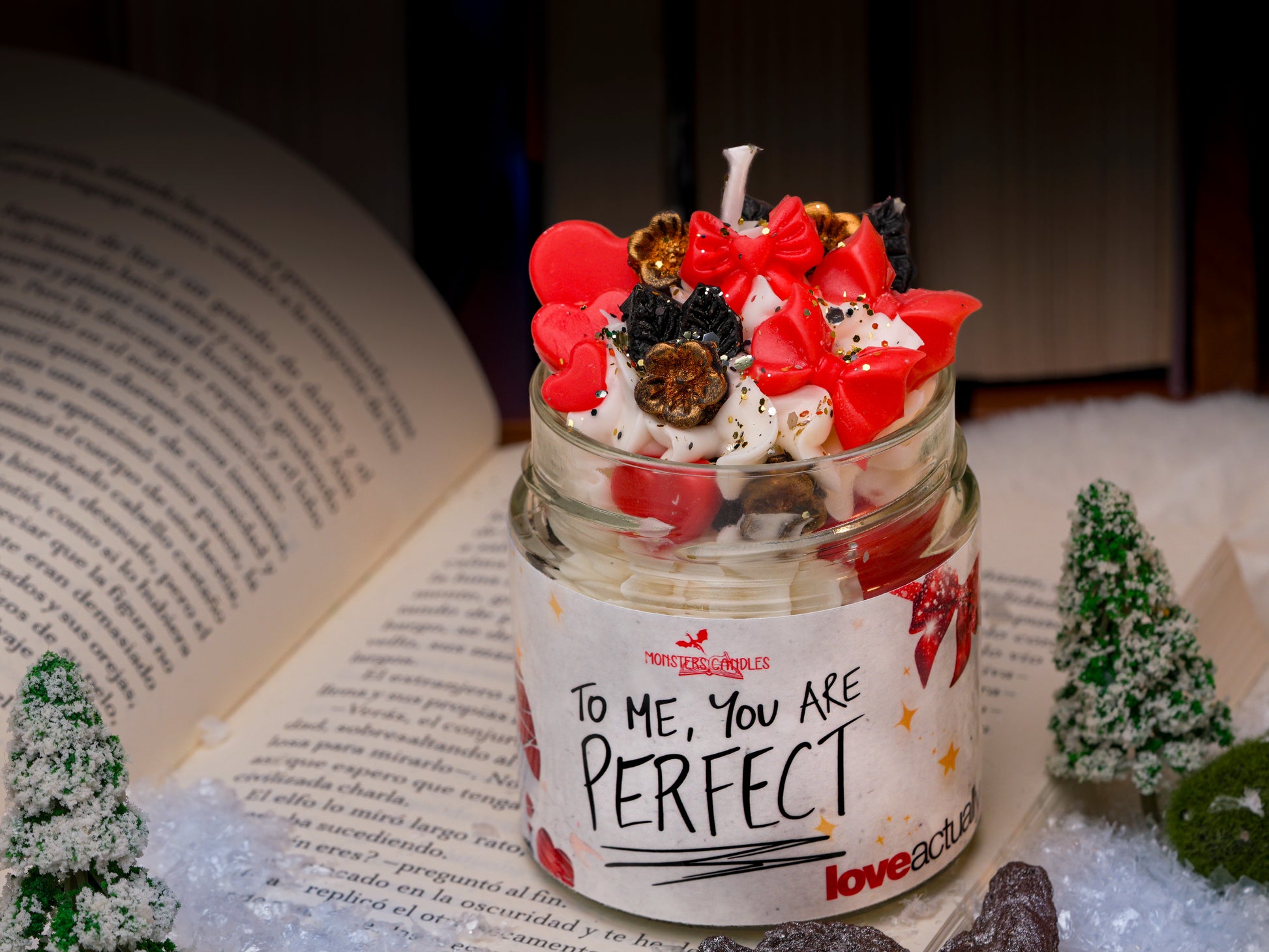 Vela "To me, you are perfect" Love Actually - Ed. Exclusiva