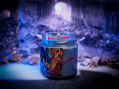 Vela “Toven Hearst" Rose in Chains - Monsters Candles ® - Velas Literarias