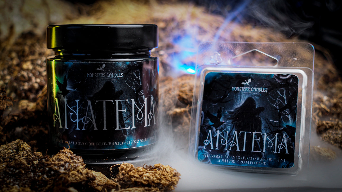 Vela “Anatema" Keri Lake - Monsters Candles ® - Velas Literarias