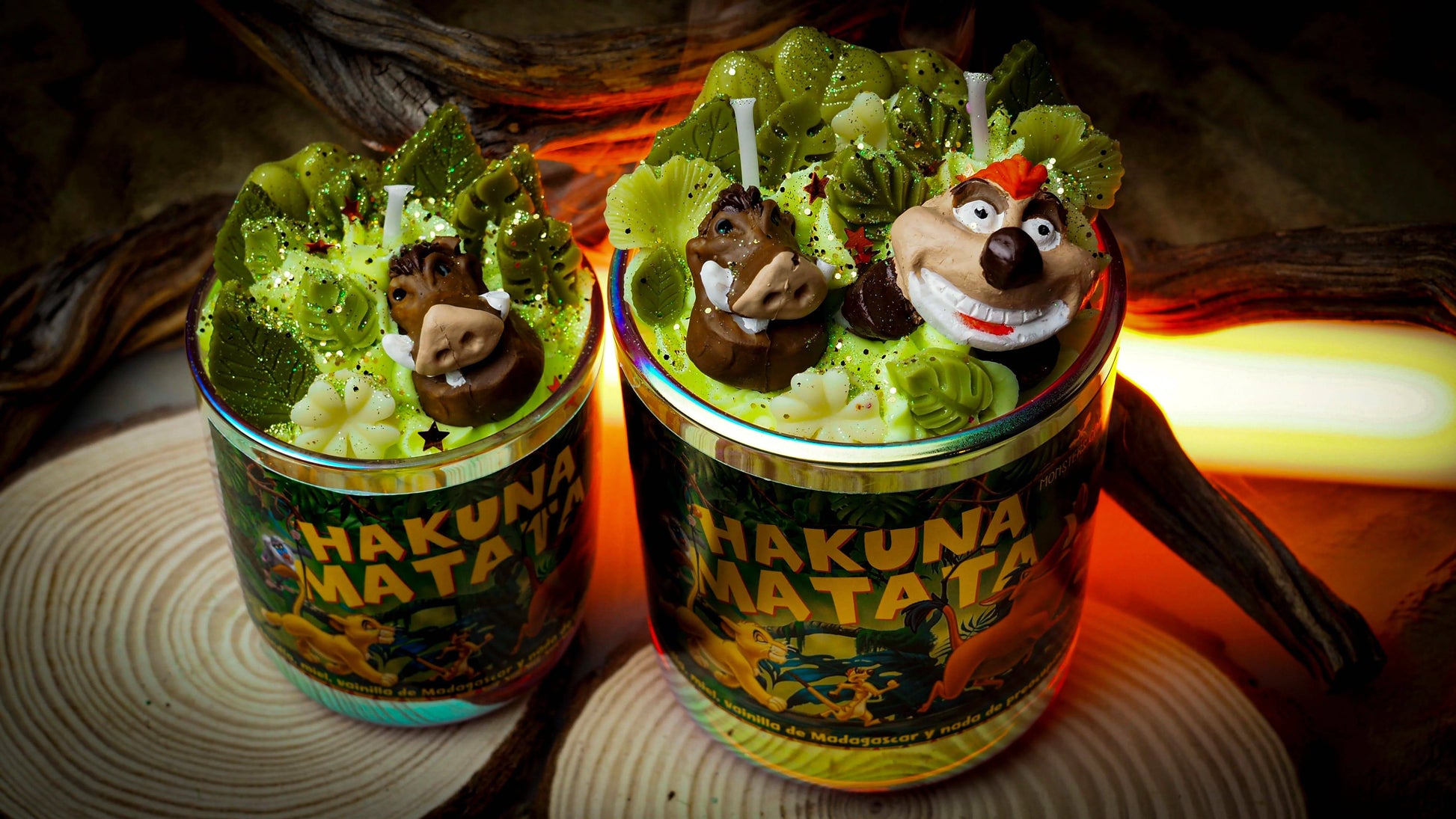 Vela "Hakuna Matata" Ed. Limitada - VENTA FLASH | Monsters Candles ® - Velas Literarias