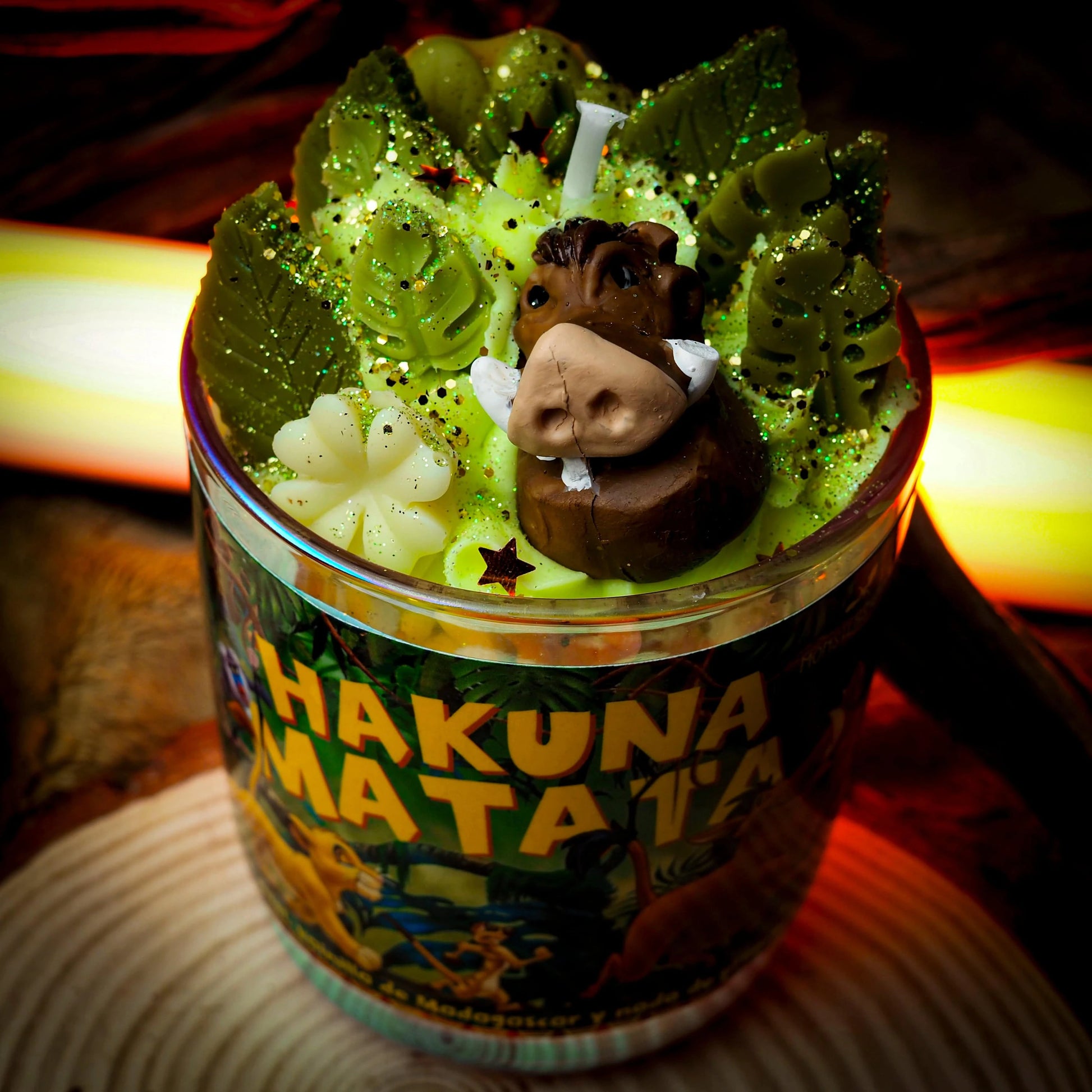 Vela "Hakuna Matata" Ed. Limitada - VENTA FLASH | Monsters Candles ® - Velas Literarias