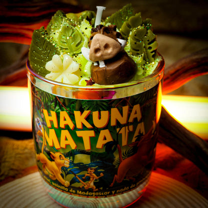 Vela "Hakuna Matata" Ed. Limitada - VENTA FLASH | Monsters Candles ® - Velas Literarias