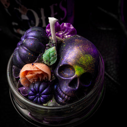 Vela “Miércoles” VENTA FLASH HALLOWEEN | Monsters Candles ® - Velas Literarias