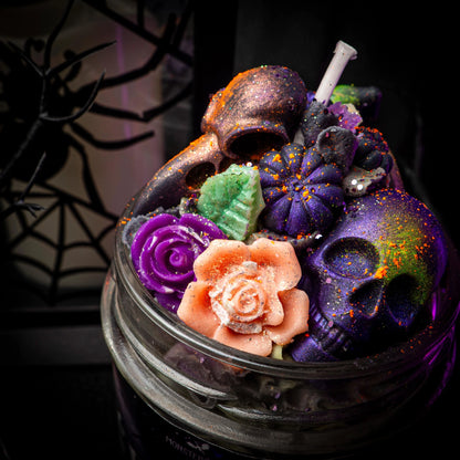 Vela “Miércoles” VENTA FLASH HALLOWEEN | Monsters Candles ® - Velas Literarias