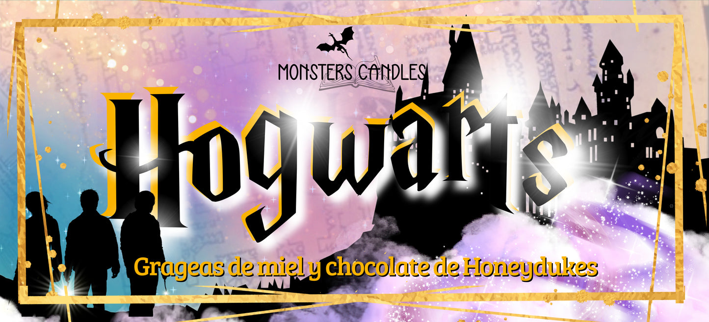 Vela “Hogwarts” Harry Potter – Monsters Candles ® - Velas Literarias  artesanas de soja 100% ecológica