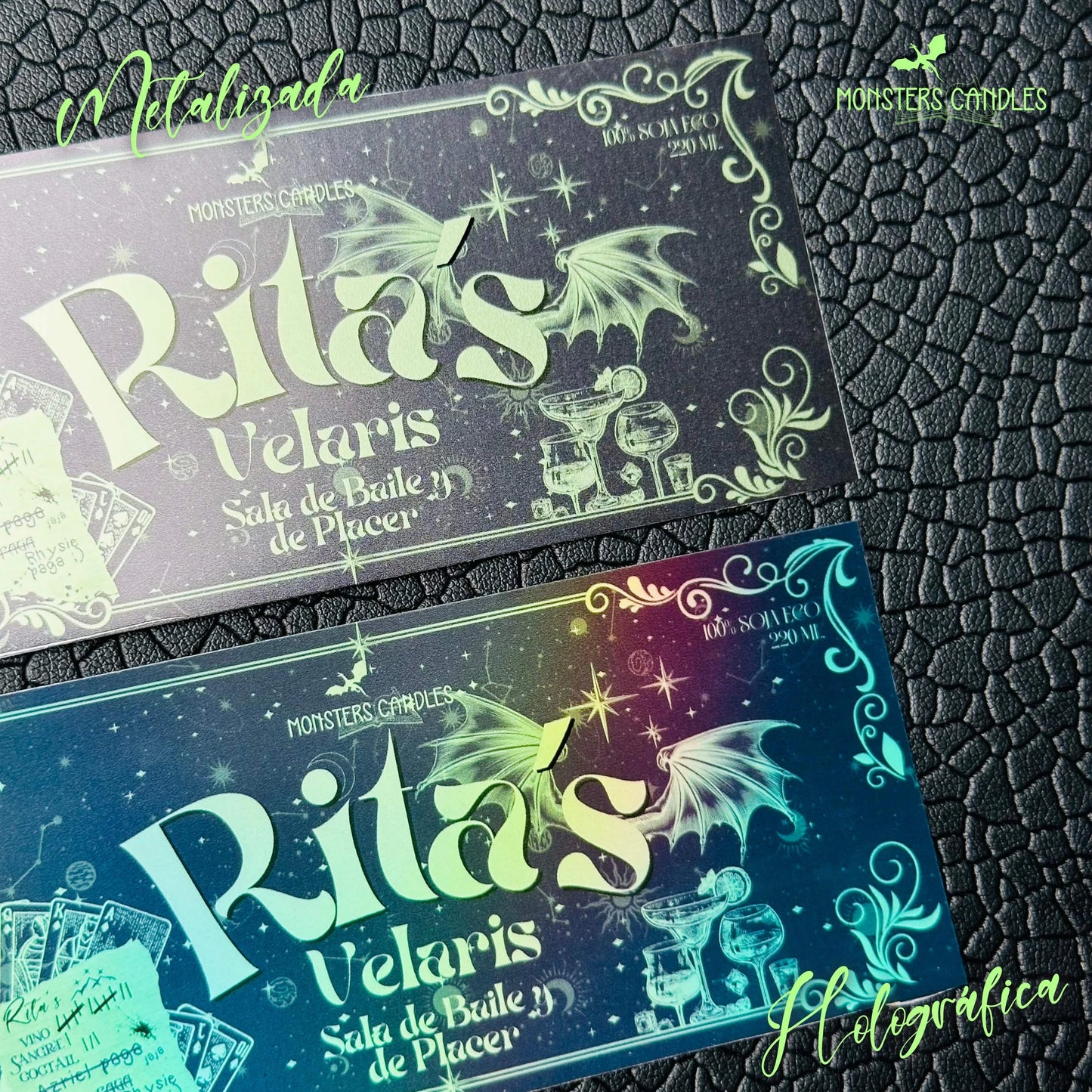 Vela "Rita´s" Acotar | Monsters Candles ® - Velas Literarias