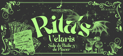 Vela "Rita´s" Acotar | Monsters Candles ® - Velas Literarias