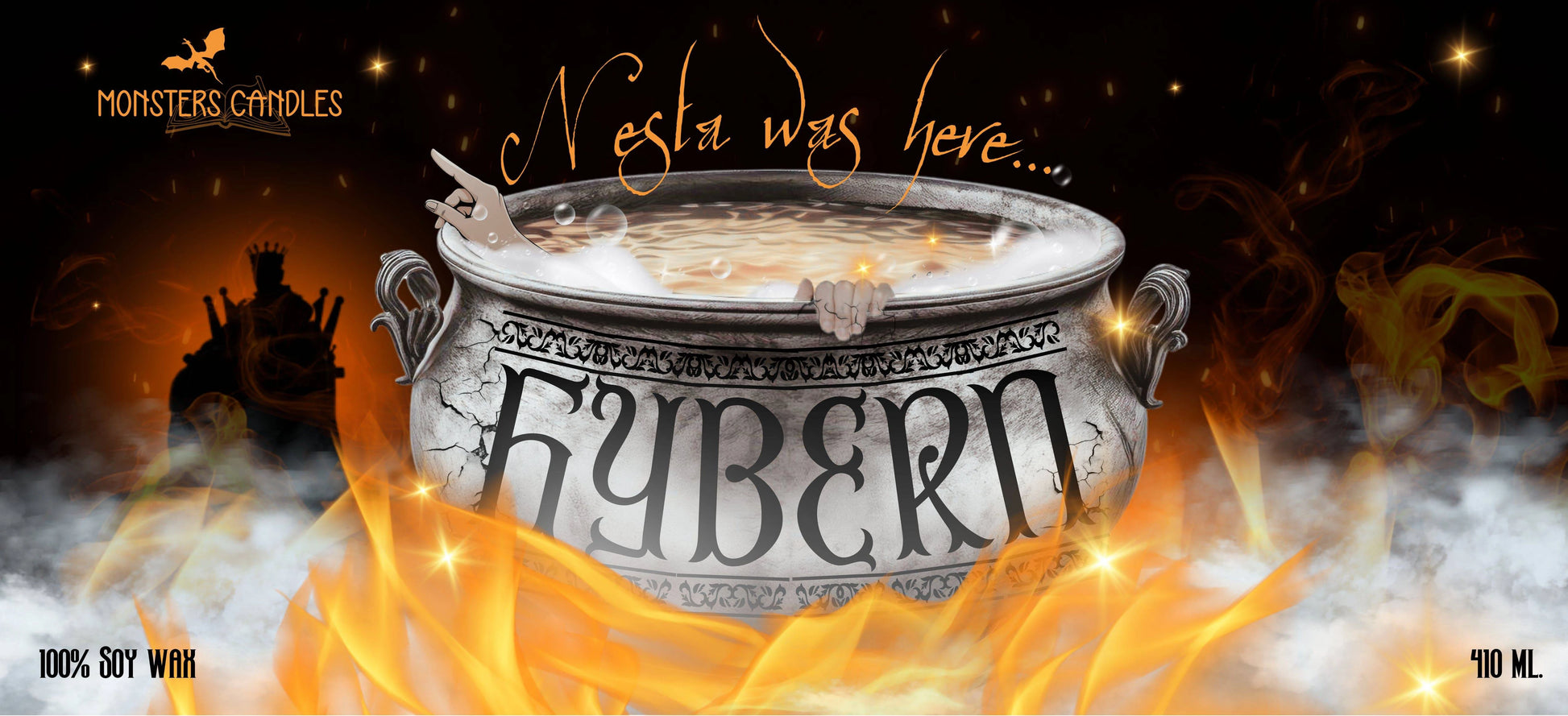 Vela "Hybern" Acotar | Monsters Candles ® - Velas Literarias