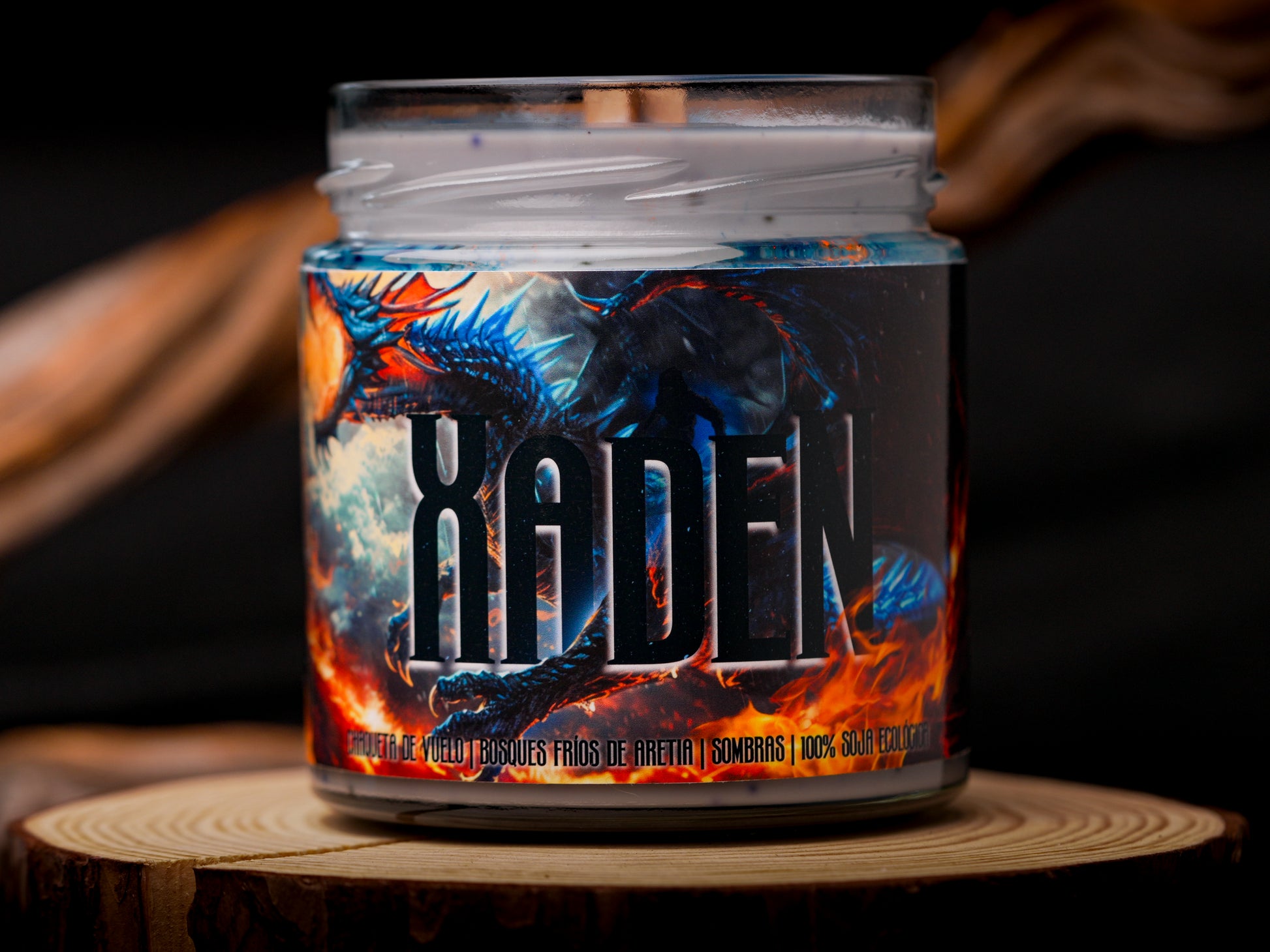 Vela "Xaden Riorson" - Monsters Candles ® - Velas Literarias