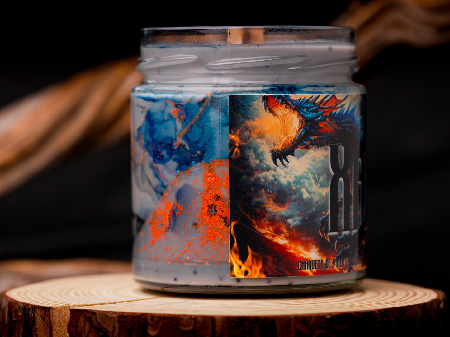 Vela "Xaden Riorson" - Monsters Candles ® - Velas Literarias