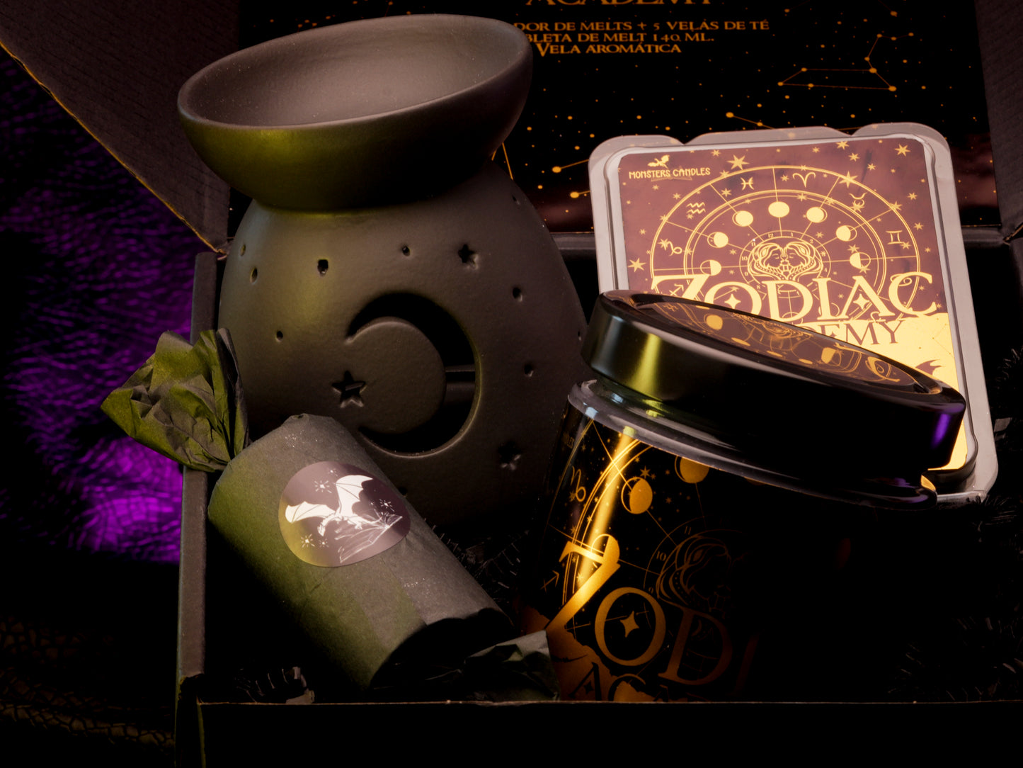 Caja Literaria "Zodiac Academy"