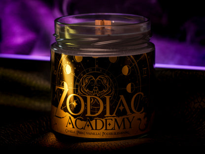 Bougie « Académie du Zodiaque »