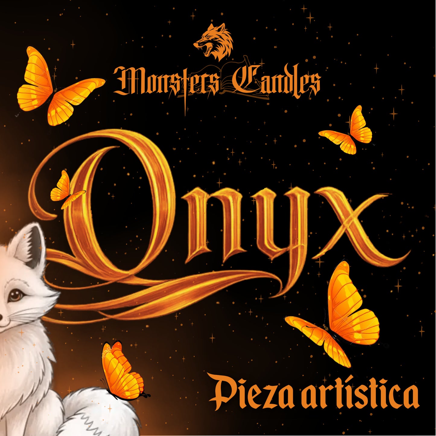 Pieza artística Onyx "Quicksilver"