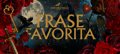 Etiqueta básica personalizada - Monsters Candles ® - Velas Literarias