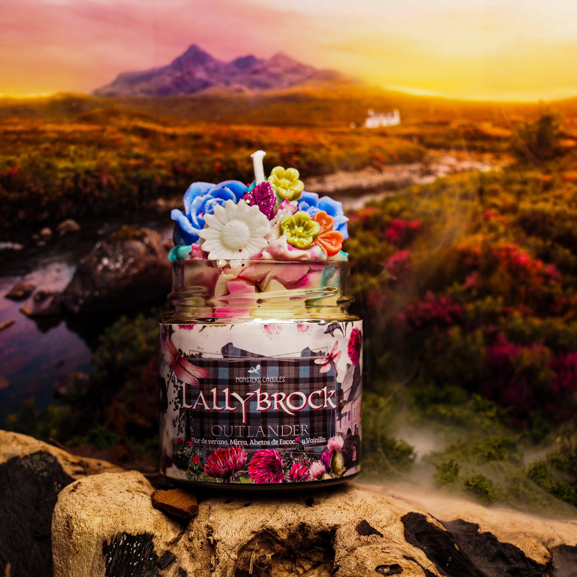 Vela "Lallybroch" Outlander - Ed. Exclusiva | Monsters Candles