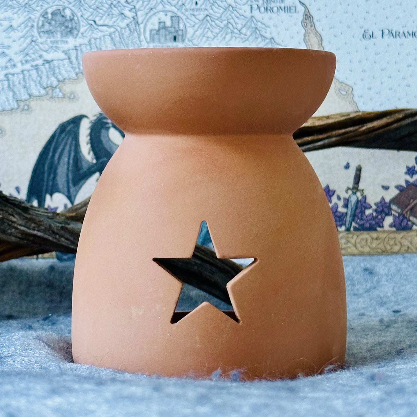 Quemador "Star" - Monsters Candles ® - Velas Literarias artesanas de soja 100% ecológica