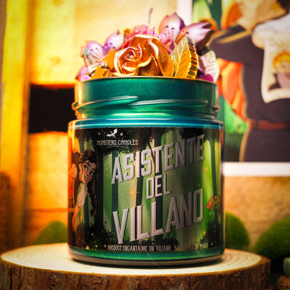 Caja Literaria “Asistente del Villano” | Monsters Candles ®