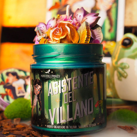 Vela "Asistente del Villano" | Monsters Candles ®