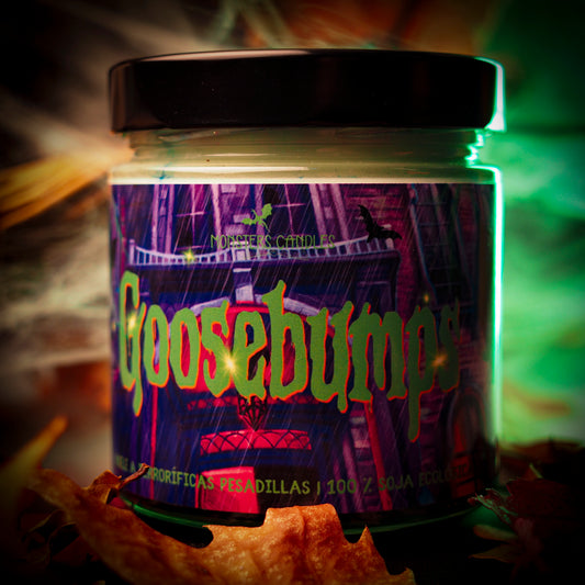 “Goosebumps” RL Stine Candle