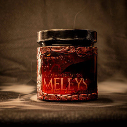 Vela "Meleys" Casa del Dragón / House of the Dragon | Monsters Candles ® - Velas Literarias