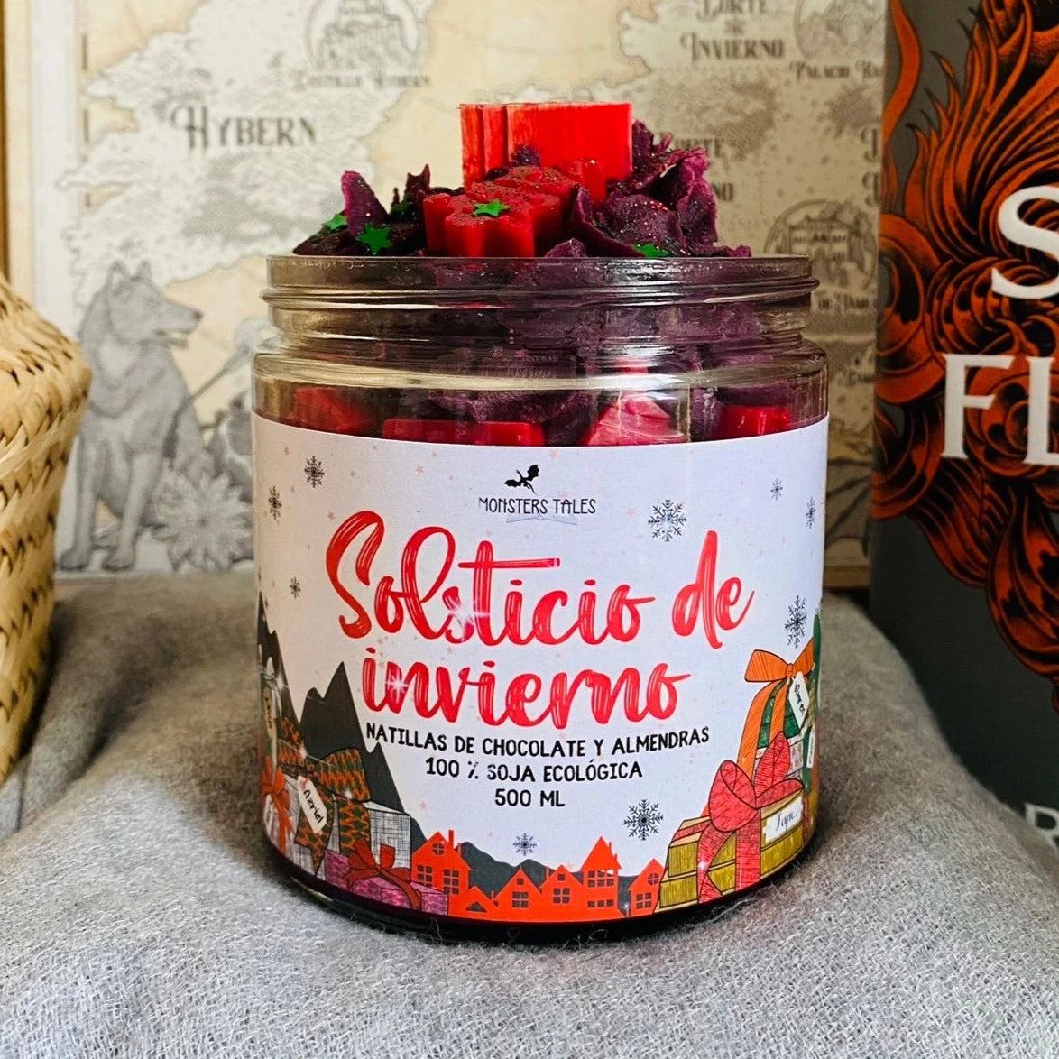 “Winter Solstice” Candle Acotar – Monsters Candles ® - Velas Literarias