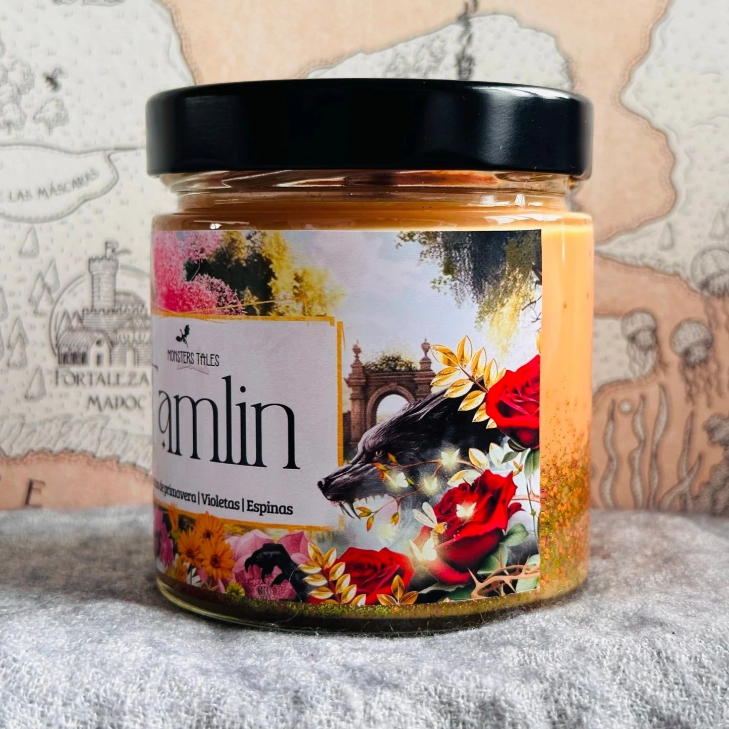 Vela “Tamlin” Acotar - Monsters Candles ® - Velas Literarias artesanas de soja 100% ecológica