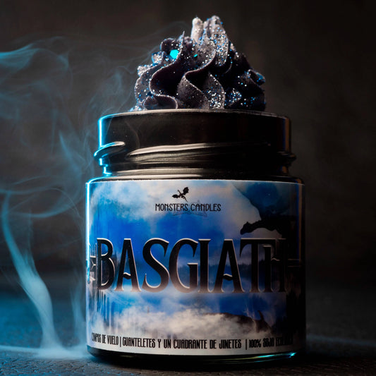 Vela "Basgiath" Alas de Sangre / Alas de Hierro | Monsters Candles ® - Velas Literarias