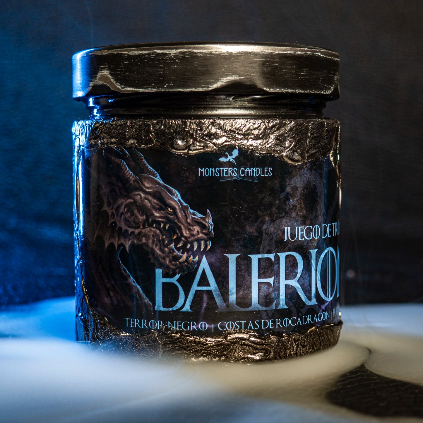 Vela "Balerion" Juego de Tronos / Game of Thrones - Monsters Candles ® - Velas Literarias artesanas de soja 100% ecológica