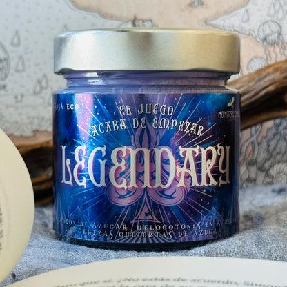 Vela "Legendary" - Monsters Candles ® - Velas Literarias artesanas de soja 100% ecológica