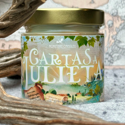 Vela "Cartas a Julieta" - Monsters Candles ® - Velas Literarias