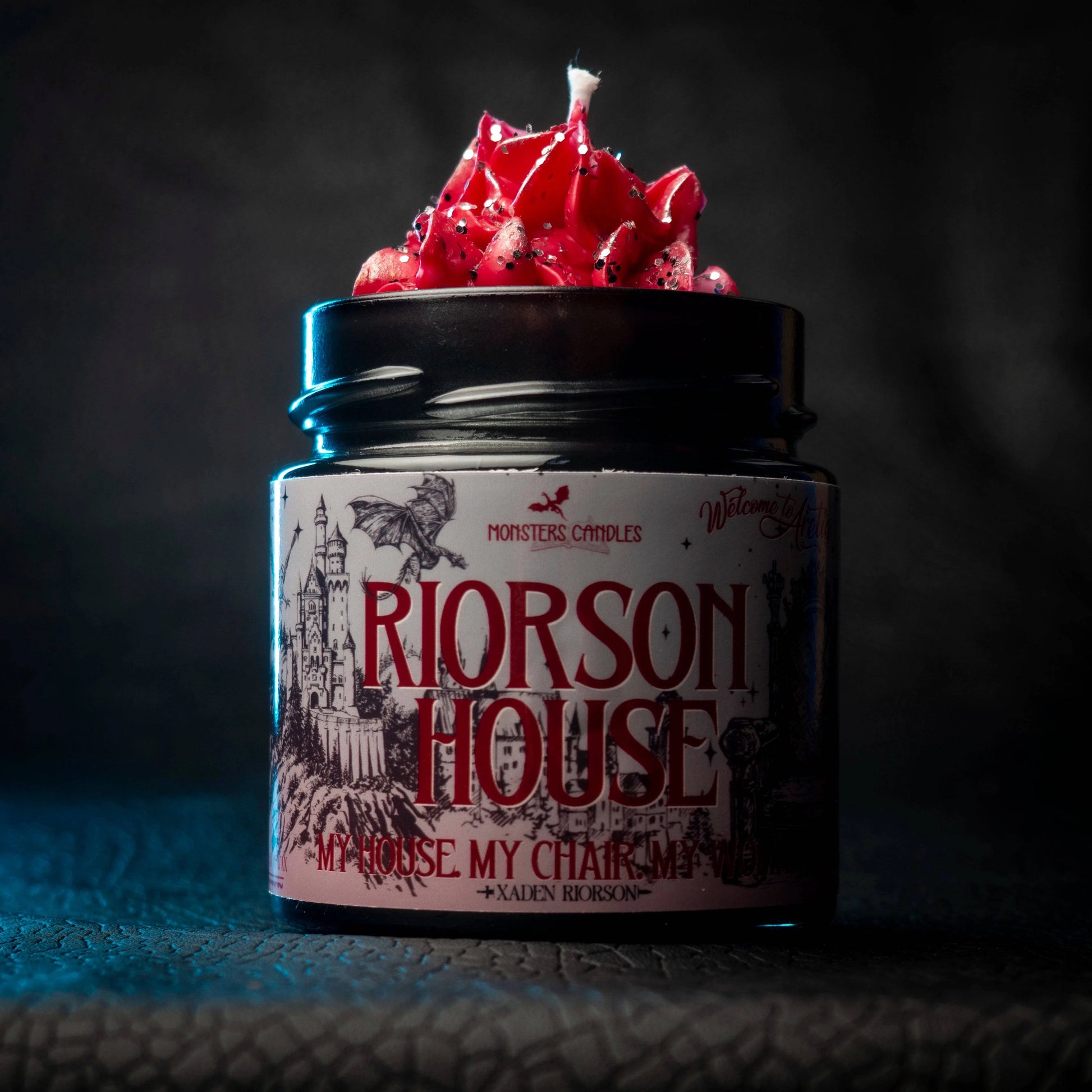  Vela "Casa Riorson" Saga Empíreo | Monsters Candles ®