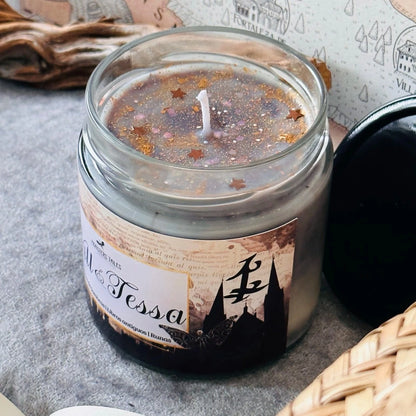 Vela “Will y Tessa” Cazadores de Sombras - Monsters Candles ® - Velas Literarias artesanas de soja 100% ecológica