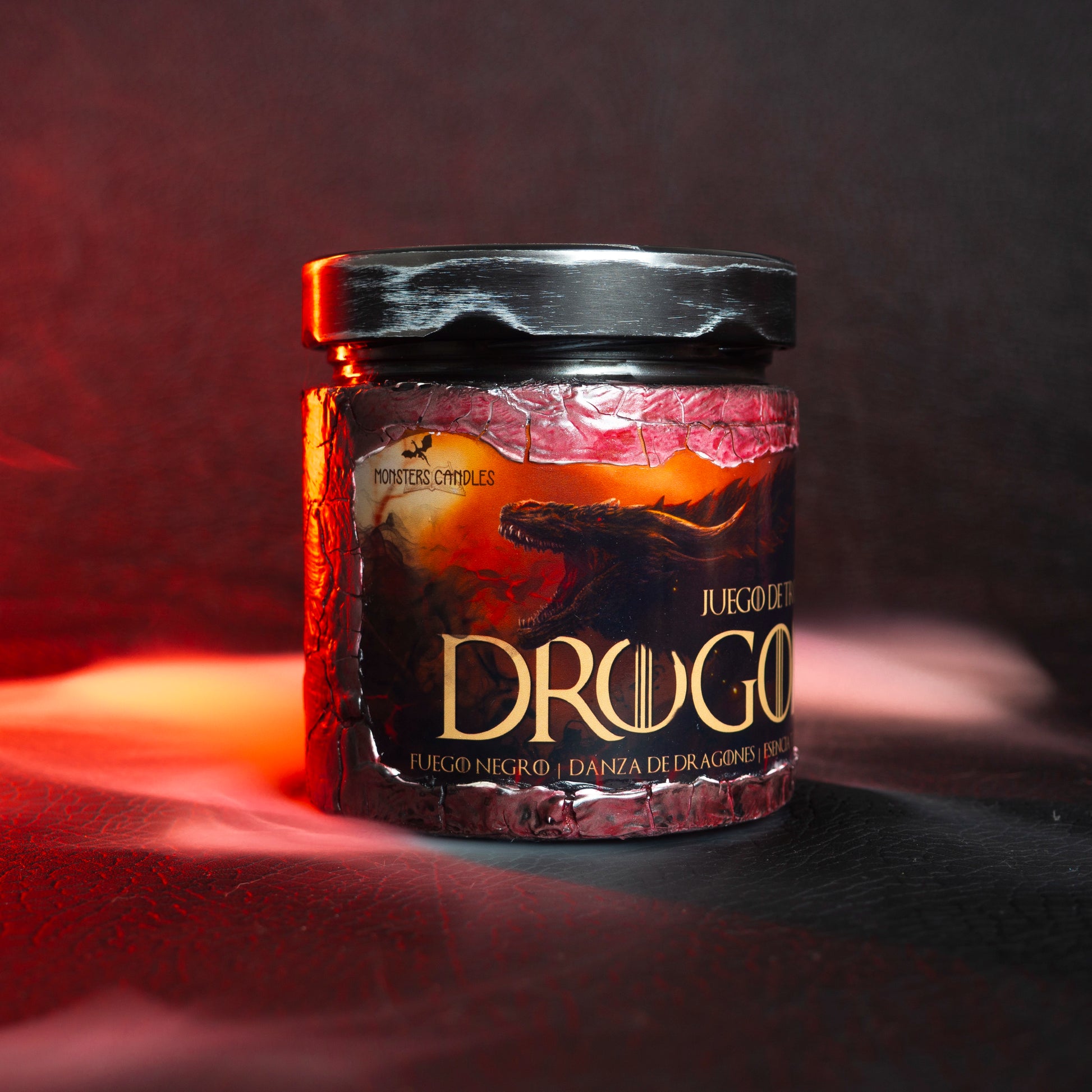 Vela "Drogon" Juego de Tronos / Game of Thrones - Monsters Candles ® - Velas Literarias artesanas de soja 100% ecológica