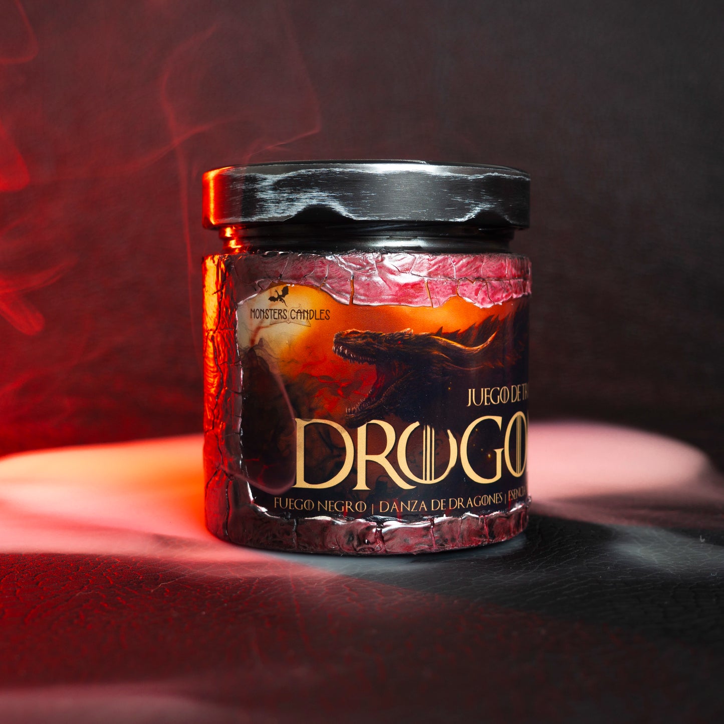 Vela "Drogon" Juego de Tronos / Game of Thrones - Monsters Candles ® - Velas Literarias artesanas de soja 100% ecológica