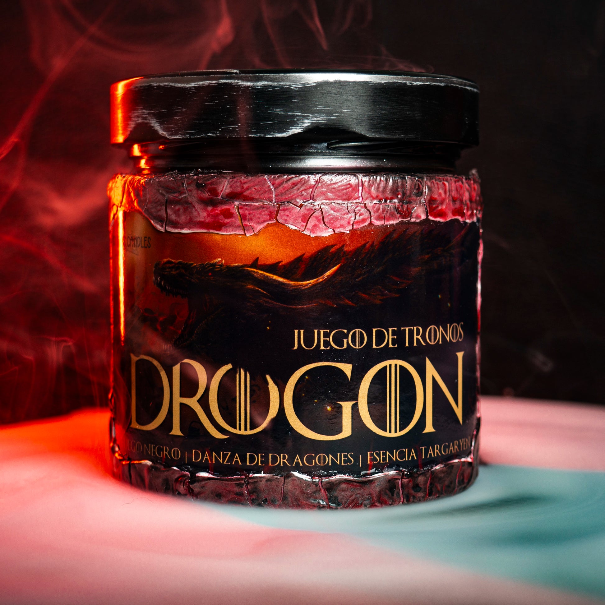 Vela "Drogon" Juego de Tronos / Game of Thrones - Monsters Candles ® - Velas Literarias artesanas de soja 100% ecológica