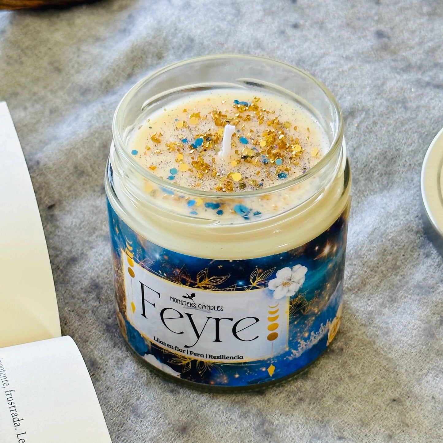 Vela “Feyre Archeron” Acotar | Monsters Candles ® - Velas Literarias