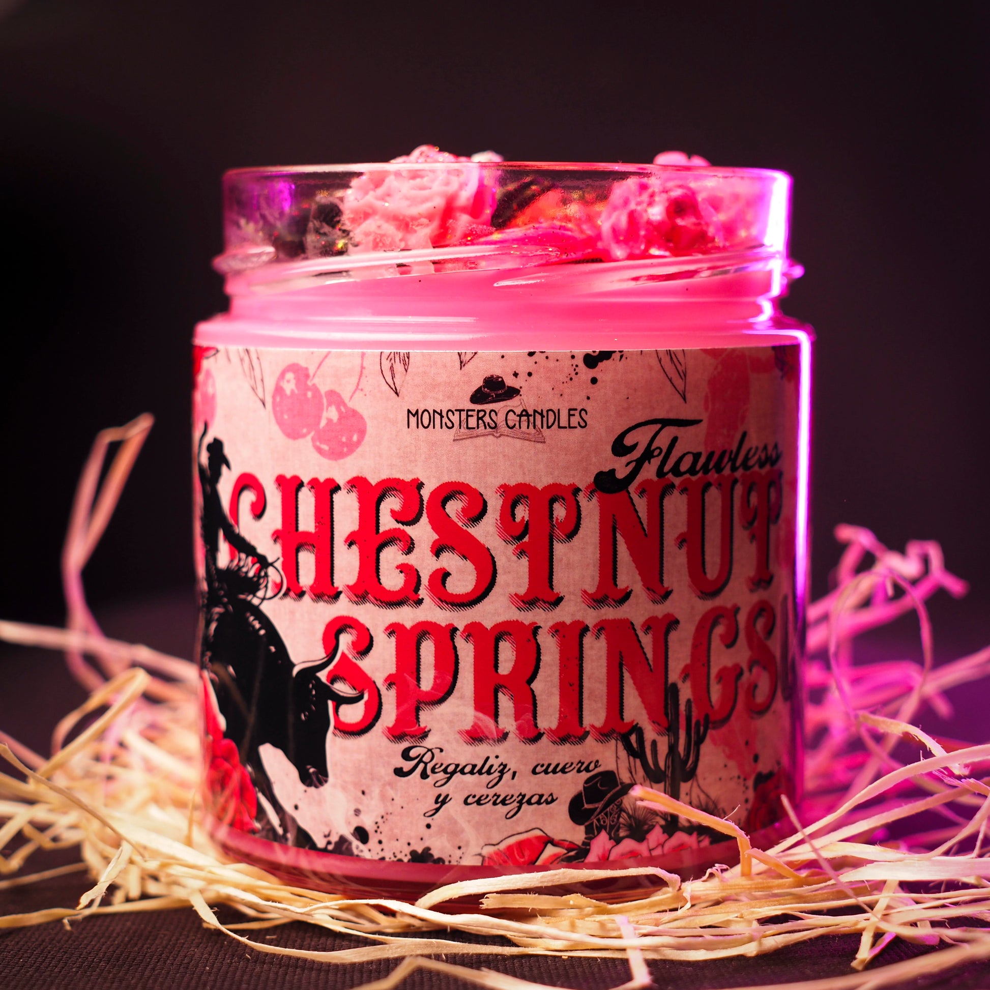 Vela “Chestnut Springs" Flawless de Elsie Silver - VENTA FLASH | Monsters Candles ® - Velas Literarias