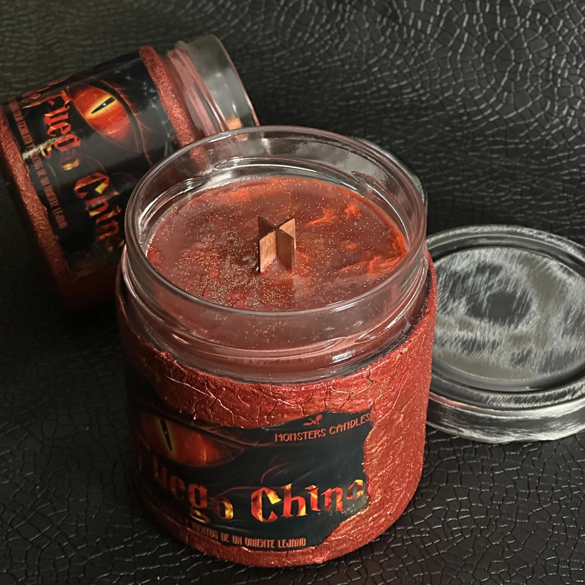 Vela "Bola de Fuego Chino" Harry Potter - Monsters Candles ® - Velas Literarias artesanas de soja 100% ecológica