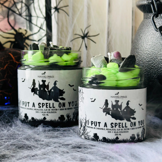 Vela "Hocus Pocus” - Monsters Candles ® - Velas Literarias artesanas de soja 100% ecológica