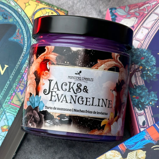 “Jacks and Evangeline” Once Upon a Broken Heart Candle